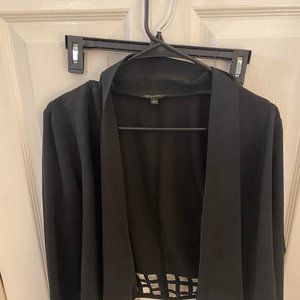 Shinestar 90s vintage casual top black large